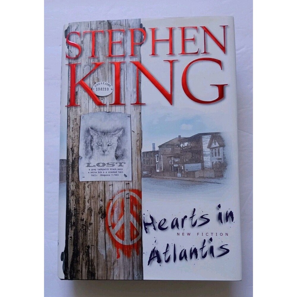 Stephen King Hearts In Atlantis Hardback Book First Edition 1999 Vintage USED